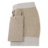 Venice Cargo Shorts in Ivory and Tan - THE WILD SHOWCASE