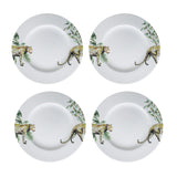 4x Breakfast plates Jungle Stories Panther - THE WILD SHOWCASE