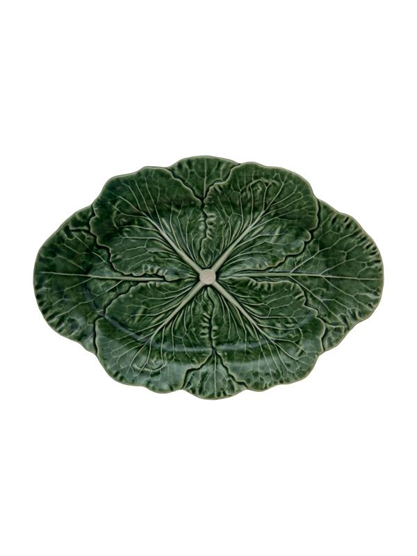 Cabbage - Oval Dish 37.5 Natural - THE WILD SHOWCASE