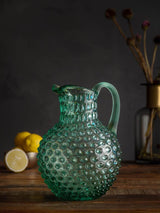 Carafe green glass - THE WILD SHOWCASE