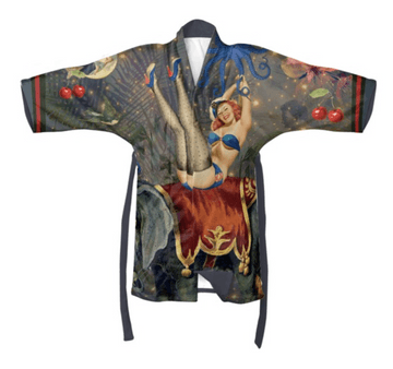 Fifi Silk Kimono - THE WILD SHOWCASE