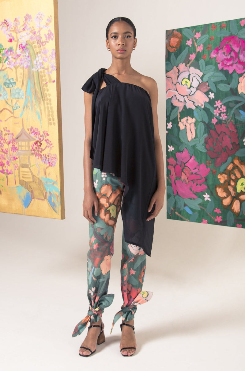 NAOSHIMA PEONIES PANTS - THE WILD SHOWCASE