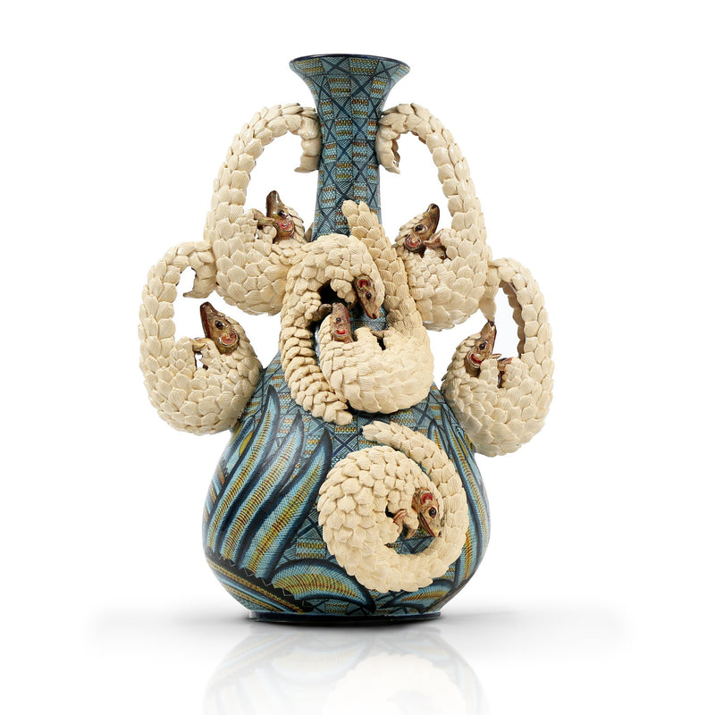 Pangolin Vases - THE WILD SHOWCASE